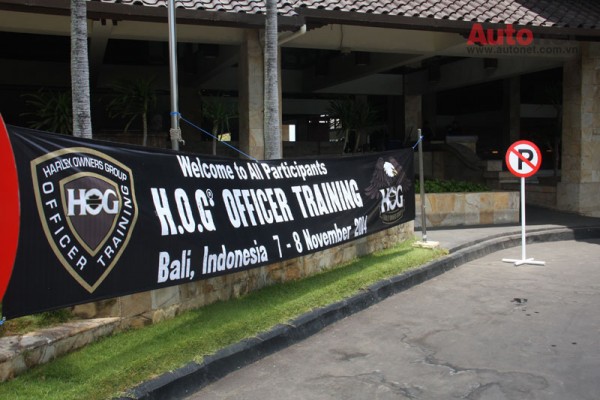 H.O.G Officer Traning được H.O.G toàn cầu tổ chức tại Bali, Indonesia từ 7-8/11/2014