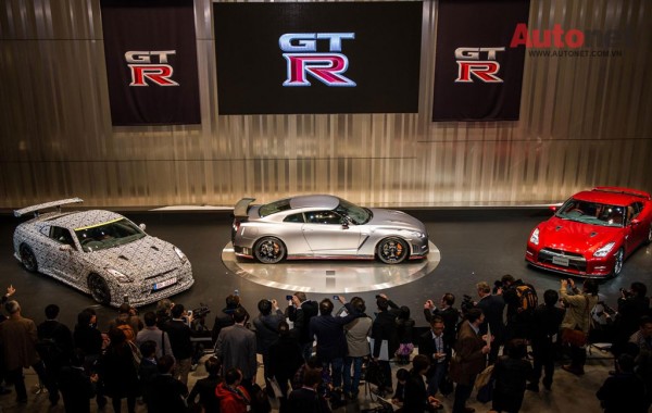 Nissan GT-R 2015 sẽ được trình làng tại triển lãm Tokyo Motor Show 2014 vào cuối năm