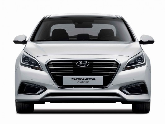 Thiết kế của Sonata hybrid 2016: Mặt trước