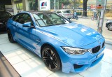 Cặp đôi BMW M3 và M4 nổi bật trong màu Yas Marina Blue