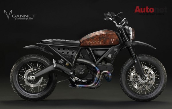 Gannet Design đã truyền vào tân binh nhà Ducati những ý tưởng độc đáo