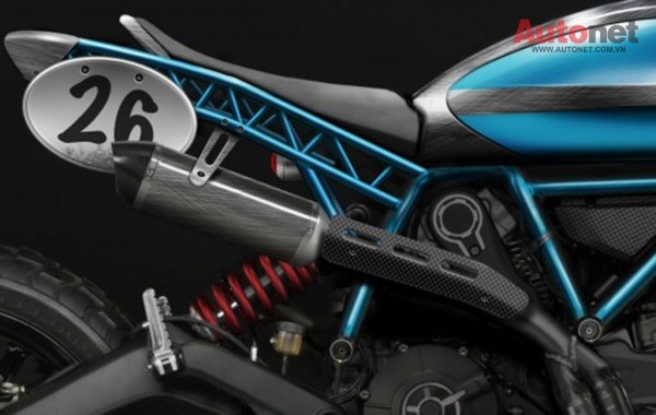 Scrambler Concept của Ducati vừa được hãng độ Gannet Design thiết kế lại