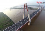 Hà Nội: Chính thức thông xe cầu dây văng Nhật Tân