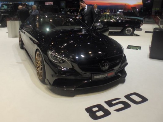 Mercedes S63 AMG Coupe độ Brabus 