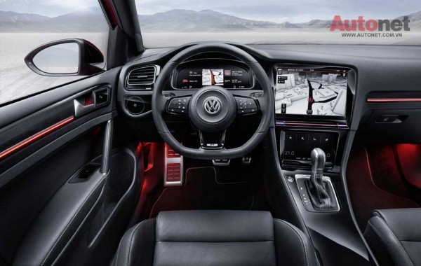 Mục tiêu của VW là tạo ra một hệ thống nội thất ít nút bấm nhất có thể