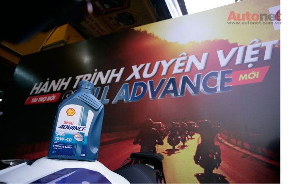 The journey is an opportunity for participants to experience the new Shell Advance AX7