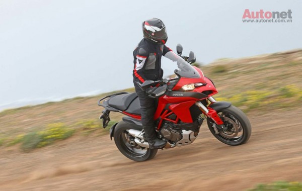 Participants are able to drive the latest Ducati Multistrada 1200 2015 that has just arrived in Vietnam