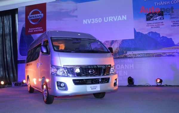 The front end characterizes NV350 URVAN