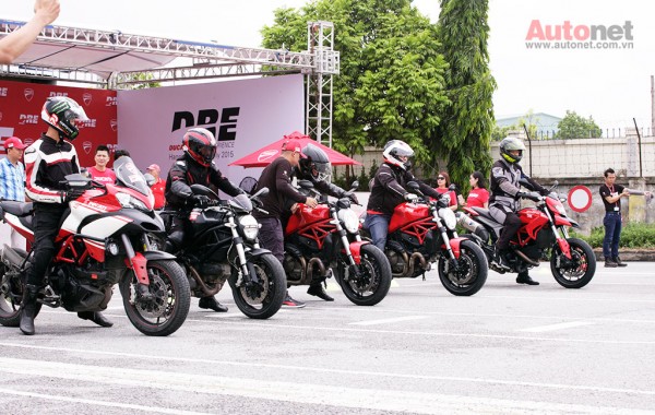 Full Ducati lineup in Vietnam were available