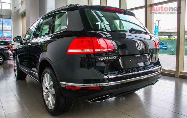 Touareg 2015 features a strong, luxurious style