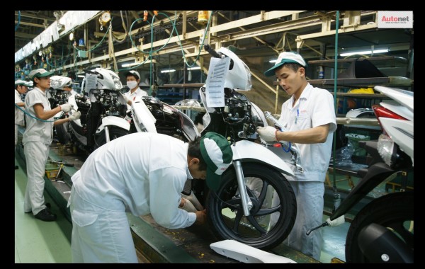 Tình hình sản xuất, kinh doanh của các "đại gia" xe máy giảm khoảng 10% so với cùng kỳ năm ngoái