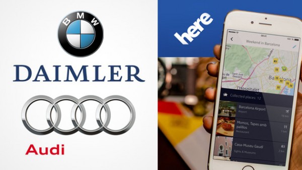 BMW, Audi và Daimler nhiều khả năng sẽ nhận được sự ủng hộ từ các hãng xe khác khi thương vụ mua lại HERE hoàn tất