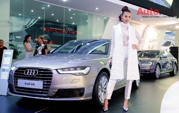Siêu mẫu Thanh Hằng - đại sứ hình ảnh dòng Audi A6