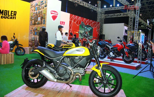 Ducati với đa dạng phân khúc xe được trưng bày tại VIMS 2015