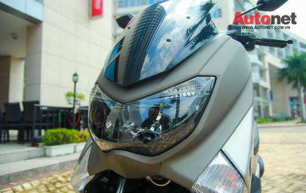 Thiết kế của NM-X khá giống với các người anh lớn nổi tiếng tại thị trường Châu Âu như chiếc Yamaha X-MAX hay T-MAX