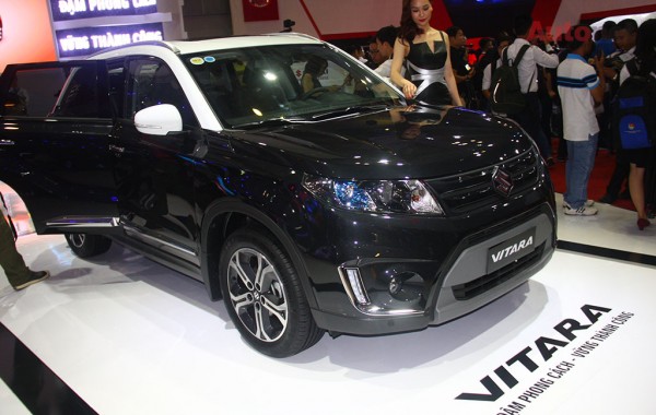 Năm này Suzuki lấy Vitara làm điểm nhấn bên cạnh 2 mẫu xe Swift và Ertiga