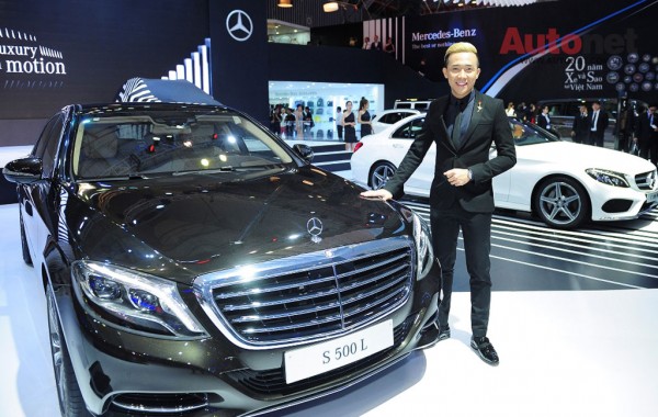 S-Class is the favorite vehicle of many celebrities in Vietnam