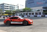 Porsche car and Michelin tire: The perfect combination