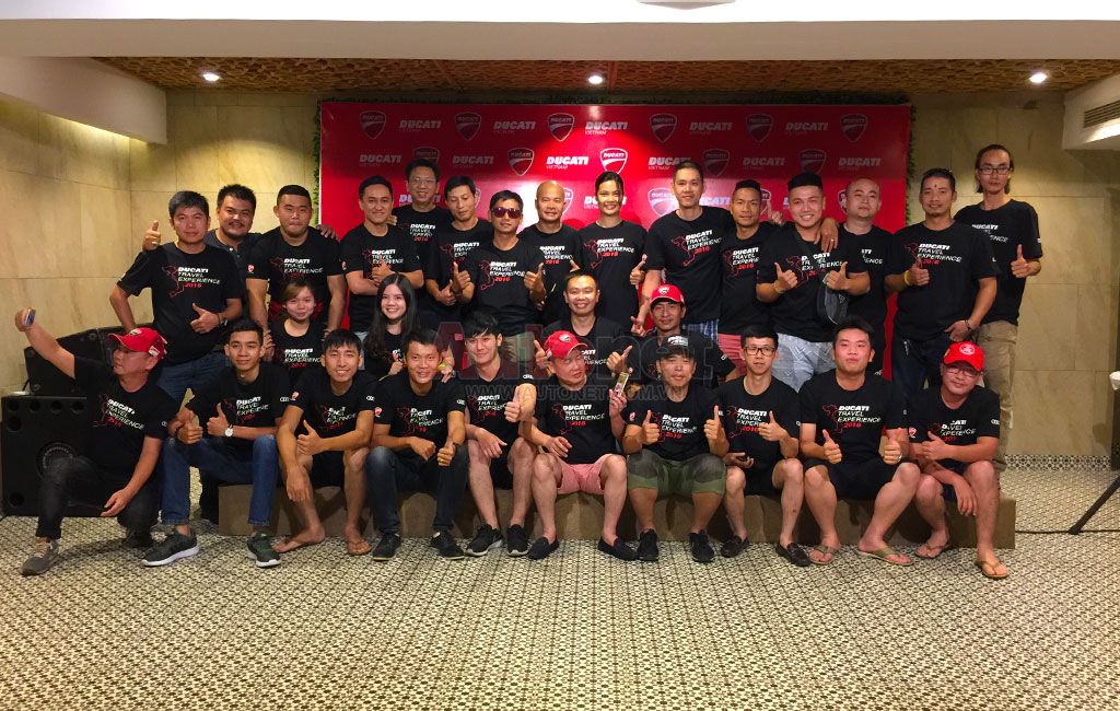 Gala Dinner có sự tham gia của anh em Ducatista Hà Nội và Đà Nẵng