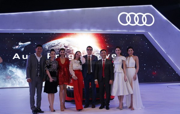 Đại diện Audi Việt Nam cùng các đại sứ thương hiệu góp mặt tại sự kiện.