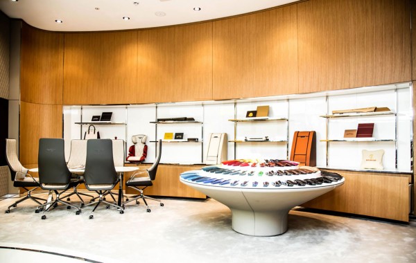 Bentley showroom