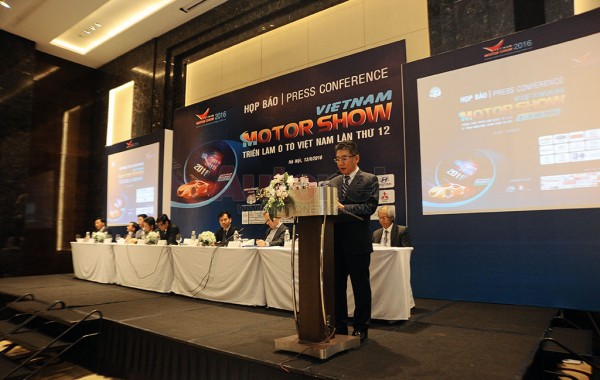 Ông Yoshihisa Maruta - Chủ tịch VAMA hy vọng triển lãm ô tô Việt Nam 2016 sẽ đáp ứng sự kỳ vọng của người tiêu dùng khu vực phía Bắc