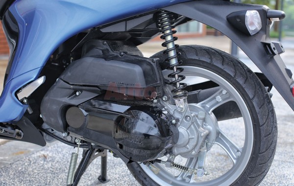 Janus được Yamaha trang bị khối động cơ Blue Core 125cc FI