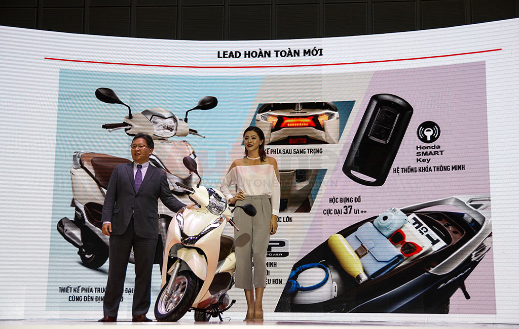 Honda Việt Nam chính thức giới thiệu phiên bản hoàn toàn mới xe LEAD 125cc 