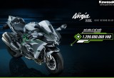 Bộ đôi Kawasaki Ninja ZX-10R 2021 và Ninja H2 Carbon ra mắt biker Việt