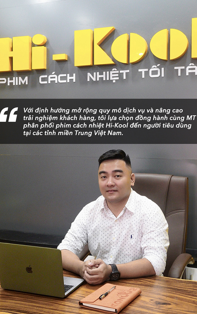 Anh Nguyễn Anh Duy - Đại diện Nhà phân phối vùng của MT FILM tại thị trường miền Trung