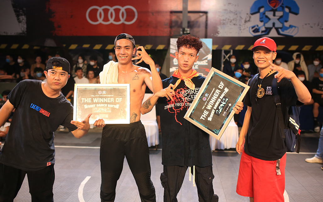 Cuộc thi Street Dance Battle tại giải VBA 3x3 Championship ở thành phố Đà Nẵng