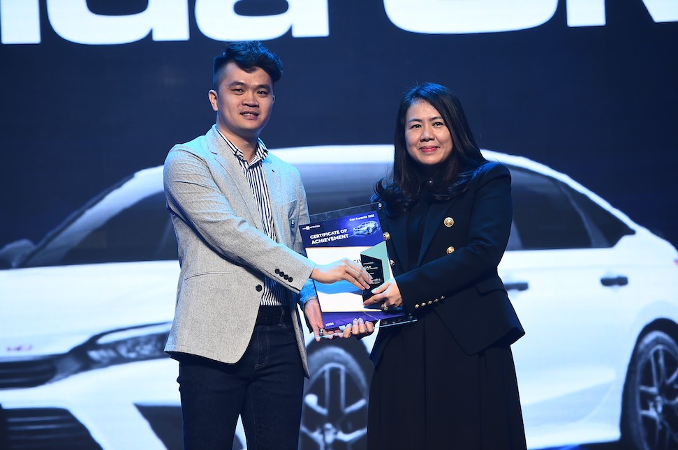 Honda Việt Nam lập cú đúp giải thưởng tại Car Awards 2022