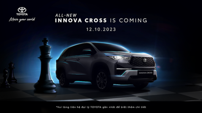 Toyota Innova Cross chốt ngày ra mắt thị trường Việt Nam