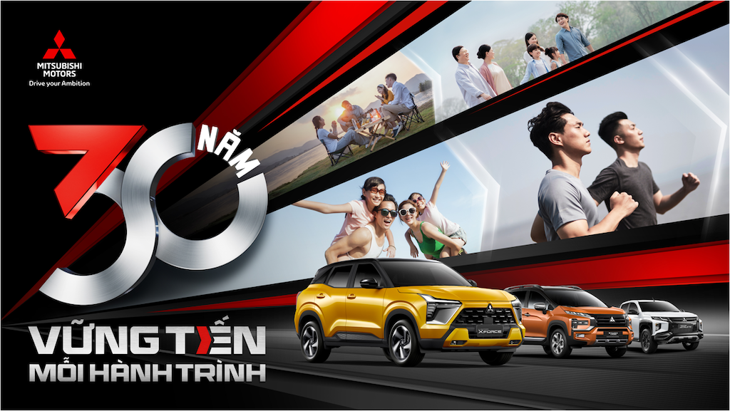 Hành trình 30 năm Mitsubishi chinh phục khách Việt–Tiếp tục tăng trưởng