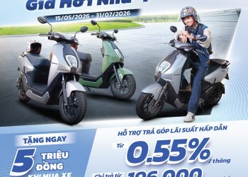 Khách hàng mua xe gắn máy điện Honda ICON e: được ưu đãi 5 triệu đồng