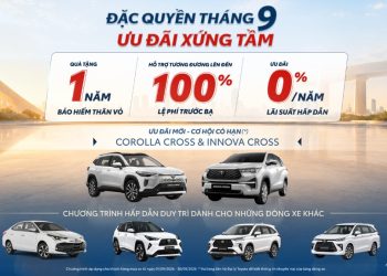Yaris Cross dẫnđầu doanh số của Toyota trong tháng 08